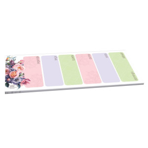 PLANNER DIÁRIO C/60 FLS BORBOLETA 1 10X23