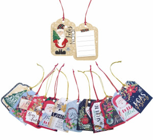 KIT C/60 TAGS NATAL 7,5X5