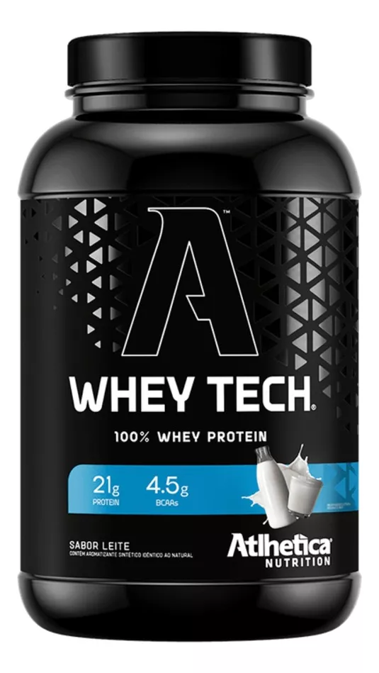 Whey Tech 100% Blend Proteico 900g - Atlhetica Nutrition