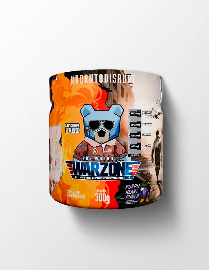Pré Treino Warzone com Pump Matrix 300g – Under Labz