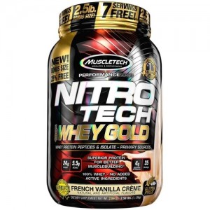Whey Gold Nitrotech 2.2lb - Muscletech