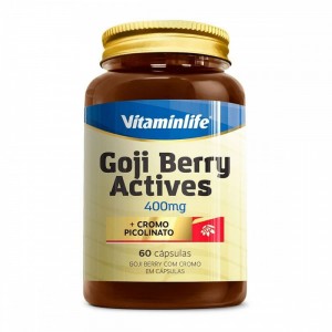 Goji Berry Actives - 60 Cápsulas - Vitaminlife