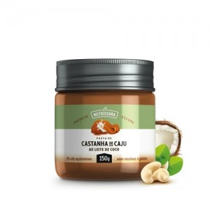 Creme De Castanha De Caju Ao Leite De Coco 150g - Nutríssima