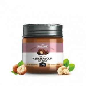 Creme De Castanha De Caju com Avelã 150g - Nutríssima