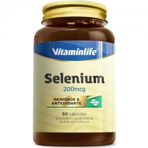 Vitaminlife Selenio 200Mcg 60 Cápulas