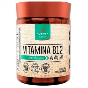 Vitamina B12 60 Cápsulas - Nutrify
