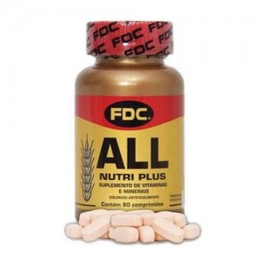 All Nutri Plus Polivitamínico - 80 Comprimidos - Fdc