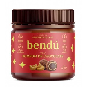Pasta de Castanha de Cajú 450g - Bendú