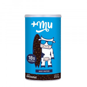 Whey Protein Concentrado Brownie 450g - Mais Mu