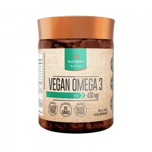 Vegan Omega 3 DHA 430mg - 60 Capsulas - Nutrify