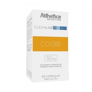 Coq10 Cleanlab (60 Capsulas 50Mg) 33g - Atlhetica Nutrition