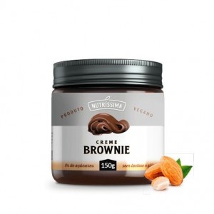 Creme de Brownie 150g Zero Açucar - Nutrissima