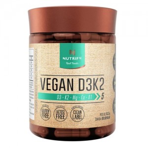 Vegan D3K2 (60 Caps) - Nutrify