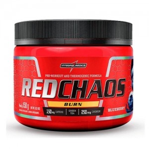 Red Chaos Burn 150G Pré Treino - Blueberry