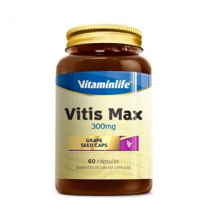 Vitis Max (Semente De Uva) Vitaminlife - 60 Cápsulas