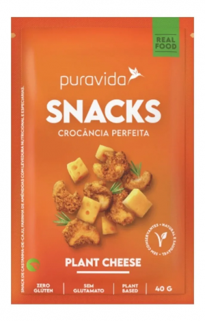 Snack Plant Cheese Castanha De Caju 40g - Puravida