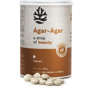 Ágar-Ágar 240 Cápsulas - Ocean Drop