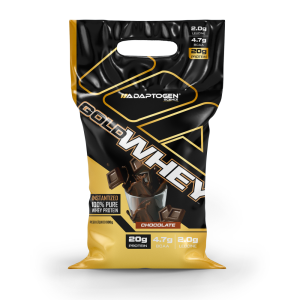 Gold Whey Protein Concentrada 900g - Adaptogen
