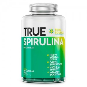 True Spirulina 120cps 450mg -True Source