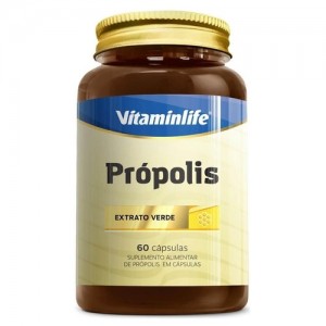 Própolis Extrato Verde 60 Cápsulas Vitaminlife