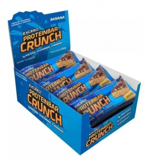 Barra Exceed Proteinbar Crunch 12 Unidades