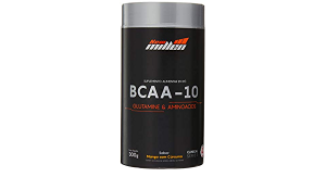 BCAA - 10 Glutamine & Aminoacids - Manga com Curcuma - 300g