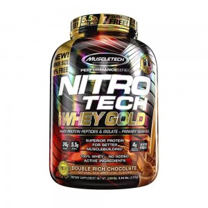 Nitrotech 100% Whey Protein Gold 5.5LBS - Muscletech