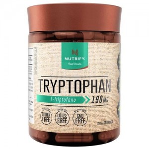 Tryptophan (l-triptofano) 190mg 60 Cápsulas Nutrify