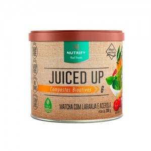 Juiced Up Matcha Com Laranja e Acerola 200g - Nutrify