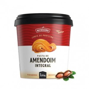 Pasta de Amendoim Integral - 1,01 Kg - Nutríssima
