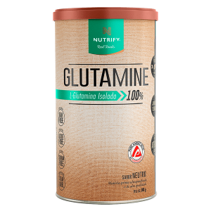 Glutamine 500g (l-glutamina Isolada) Vegano - Nutrify