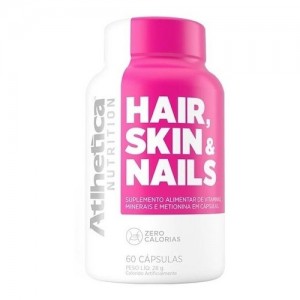 Hair, Skin & Nails (60 Capsulas) Zero Calorias - Atlhetica Nutrition