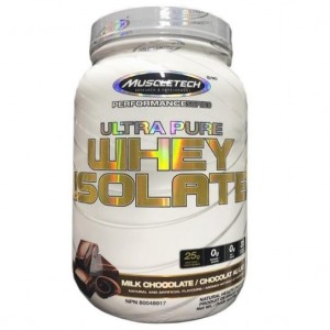 Ultra Pure Whey Protein Isolate 907g - sabor Chocolate - Muscletech