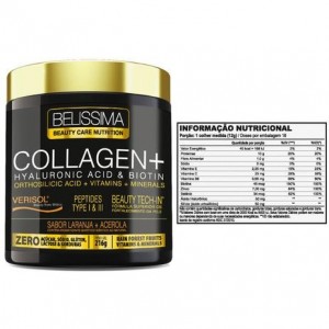 Collagen Plus Pó (sabor laranja + acerola) - Belíssima