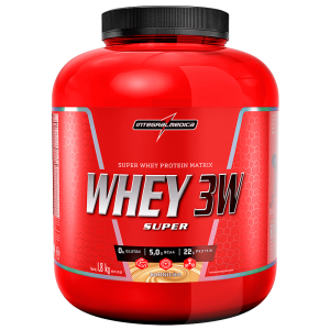 Super Whey 3w - sabor Baunilha - 1,8kg - Integralmedica