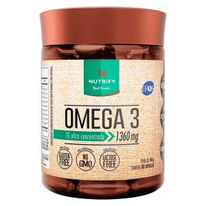 Omega 3 Fish Oil 60 Caps 1360mg - Nutrify