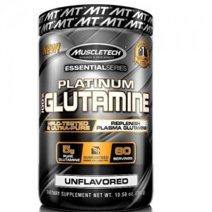 Platinum 100% Glutamine Muscletech - 300 Gr