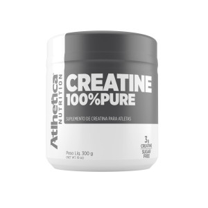 Creatina 300g 100% Pura - Atlhetica Nutrition