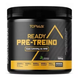 Pré-treino Ready c/ Cafeína 195g - Topway