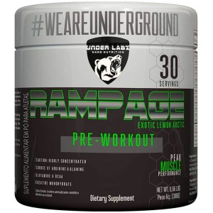 Rampage 300g Under Labz - Pre-Treino