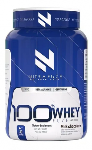 Whey 100% Nitra Fuze c/ Beta Alanina 960g - Under Labz