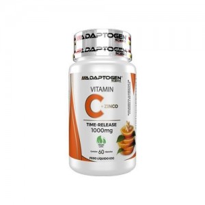 Vitamina C + Zinco 1000mg 60 Caps - Adaptogen Science