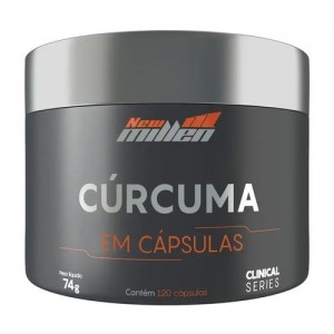 Cúrcuma 120 Capsulas - New Millen (sem Sabor)