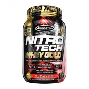 Whey Gold Nitrotech 2.2lb - Muscletech