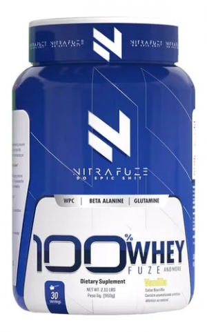 Whey 100% Nitra Fuze c/ Beta Alanina 960g - Under Labz