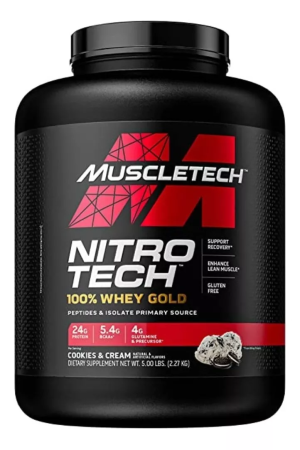 Nitro Tech 100% Whey Gold 2,2 kg - Importado - Muscletech