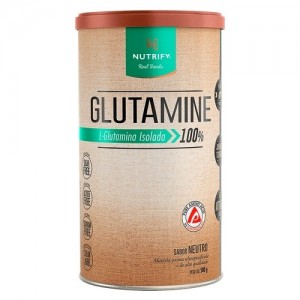 Glutamine - L. Glutamina Isolada 100% Pura 500g - Nutrify