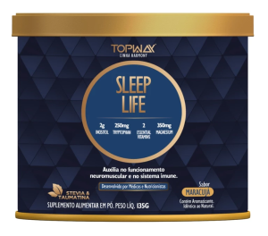 Sleep Life Inositol + Triptofano + Magnésio 135g - Topway
