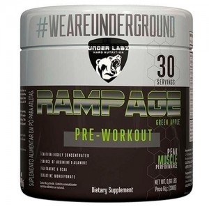 Rampage 300g Under Labz - Pre-Treino