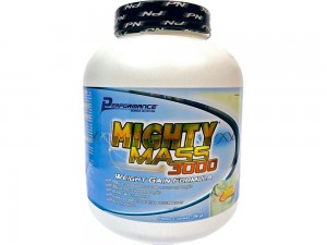Mighty Mass 3000 -  Hipercalórico Baunilha 3kg - Performance Nutrition